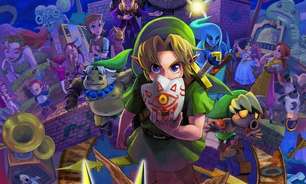 Zelda: Majora's Mask do N64 está chegando ao Switch para você salvar Termina