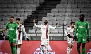 Lyon vence clássico contra o Saint-Étienne e chega ao sexto jogo seguido sem perder no Francês
