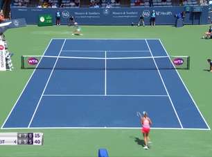 WTA Cincinnati: Barty venceu Kontaveit (4-6 7-5 7-5)