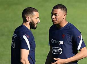 Benzema tenta convencer Mbappé a jogar no Real Madrid