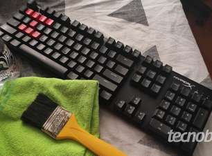 Como limpar um teclado mecânico