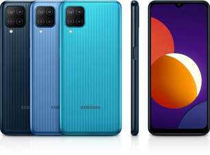 Galaxy M12 chega ao Brasil com tela de 90 Hz e câmera quádrupla