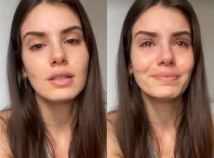 Camila Queiroz chora após polêmica com Walcyr Carrasco: "Nunca tinha vivido isso"