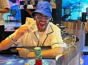 Em 3º no pôquer, Neymar ganha prêmio de mais de R$ 716 mil
