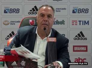 FLAMENGO: Marcos Braz garante busca por reforços, mas afirma que 'prioridade era a contratação de um novo treinador'