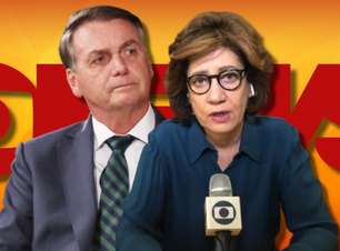 Bolsonaro critica Miriam Leitão, Globo e Lula na Jovem Pan