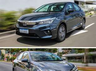 Honda City bate Toyota Yaris Sedã em tira-teima de 5 itens
