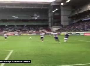 CRUZEIRO: Edu marca seu primeiro gol com a camisa celeste