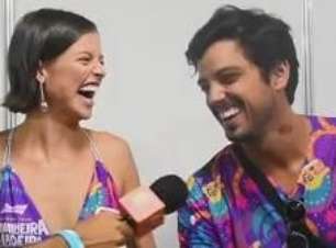 Agatha e Simas: Carnaval é de solteiro, namorado e enrolado