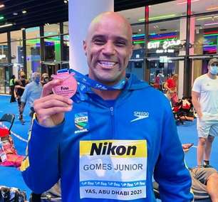 João Gomes fatura medalha de bronze nos 50m peito do Mundial