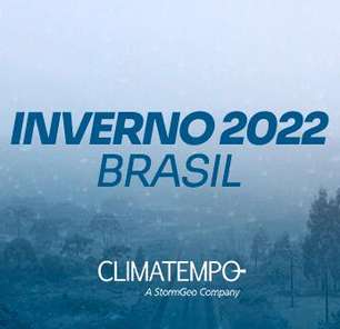 Previsão para o inverno 2022 - visão geral para o Brasil