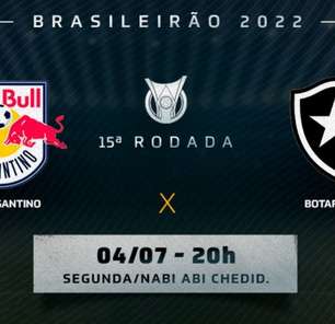 RB Bragantino x Botafogo: prováveis times, desfalques e onde assistir ao confronto pelo Brasileirão