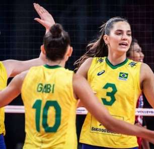 Brasil vai enfrentar o Japão na fase final da Liga das Nações de Vôlei Feminino