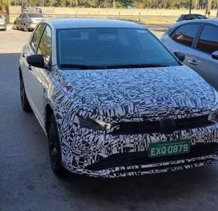 VW Polo Track é flagrado em testes e chega ao Brasil em 2023
