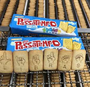 Nestlé lança Passatempo com alfabeto em Libras