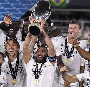 Real Madrid bate Eintracht Frankfurt e conquista Supercopa da Uefa pela 5ª vez