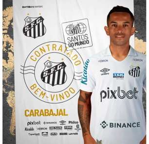 Santos anuncia a contratação do meia argentino Gabriel Carabajal