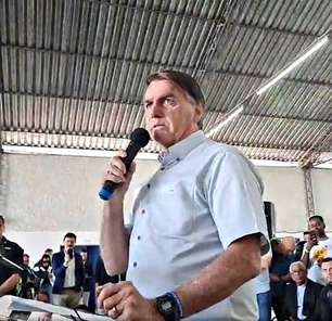 Em Juiz de Fora (MG), Bolsonaro volta a chamar eleição de 'luta do bem contra o mal'