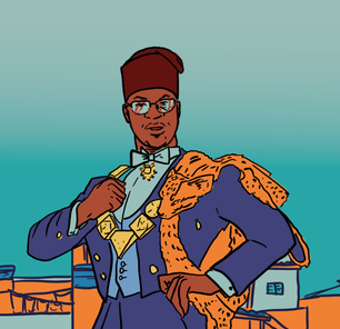 Um 'príncipe' em Itaquá: conheça o nigeriano Babá Adimula