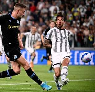 Juventus abre vantagem, mas leva empate da Lazio no último minuto pelo Campeonato Italiano