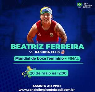 Final de Bia Ferreira no Mundial de Boxe Feminino terá transmissão exclusiva do Canal Olímpico