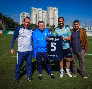 Em recondicionamento físico, Luan participa de jogo-treino pelo Palmeiras na Academia