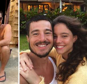Tiago Iorc curte férias na Bahia e posa com a namorada