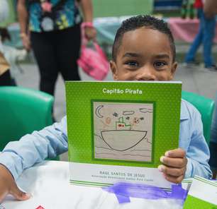 Projeto leva leitura e escrita para crianças do Capão Redondo