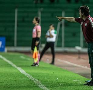 Após goleada histórica, Diniz lamenta eliminação do Fluminense mas elogia postura do elenco: 'Jogo brilhante'