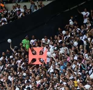 Em um dia, torcida do Vasco esgota ingressos para partida contra o Sport no Maracanã