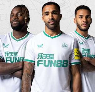 Newcastle lança uniforme verde e branco e gera polemica por possível alusão à Arábia Saudita