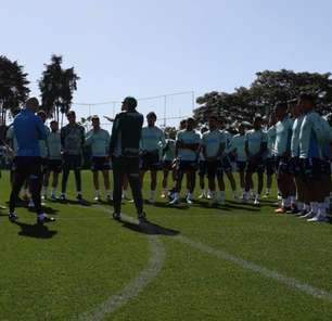 Veron não treina, e Palmeiras finaliza preparação para encarar o Cerro Porteño