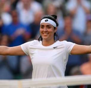 Jabeur vai à semi de Wimbledon e tem resultado inédito para uma árabe