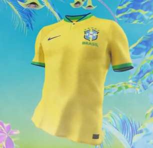 CBF revela camisa da Seleção Brasileira para a Copa do Mundo