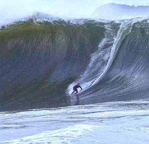 Laje da Besta: Grandes ondas podem se formar na Baía de Guanabara