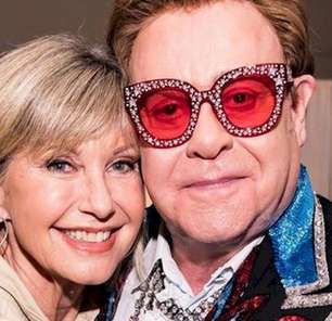 Elton John homenageia Olivia Newton-John nas redes sociais
