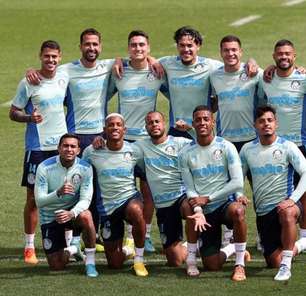 Palmeiras realiza treino tático antes de Dérbi importante no Brasileirão; veja provável time