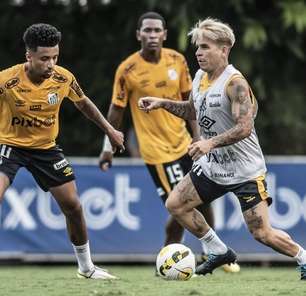 Lisca prioriza treinos táticos, e Santos pode ter estreias contra o São Paulo no Brasileirão