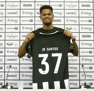 Reforço do Botafogo, Junior Santos traça meta de gols para a temporada