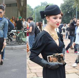 Fashionistas levam looks diversificados para as ruas de Milão