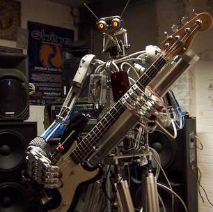 Robôs metaleiros formam a banda 'mais pesada' do mundo