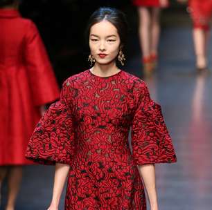 Dolce&amp;Gabbana leva glamour à semana de moda de Milão