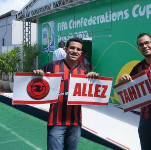 Torcida do Íbis apoiará Taiti na Copa das Confederações