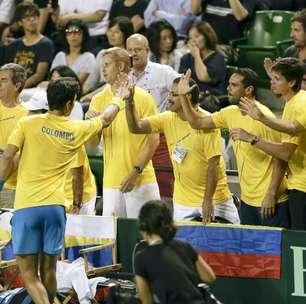 Colômbia vence Japão e fica perto de feito histórico na Copa Davis