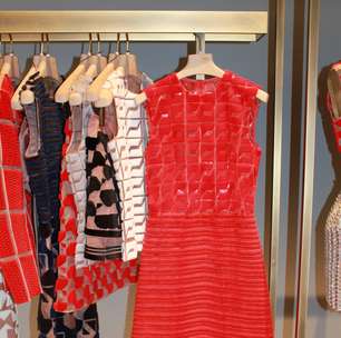 Plástico e couro se destacam na nova coleção da Fendi