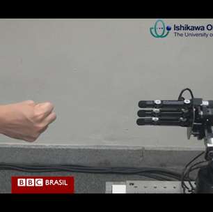 Japoneses criam robô 'invencível' no pedra-papel-tesoura