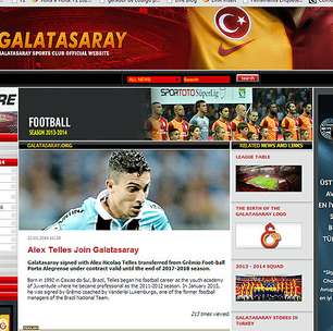 Galatasaray confirma Alex Telles, e Grêmio lucra R$ 7 milhões
