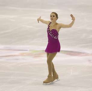 Patinadora diz realizar sonho ao se apresentar no Brasil