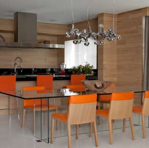 Apartamento de 458 m² tem cozinha só para receber os amigos