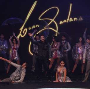 Luan Santana joga violão em show visceral em prêmio da Globo